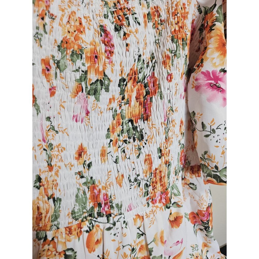 Floral Midi Dress - Picture 11 of 13